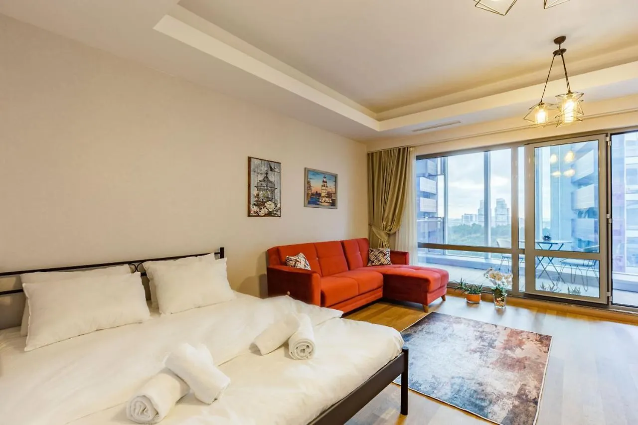 Modern Studio Flat With City View In Sariyer Apartment Istanbul